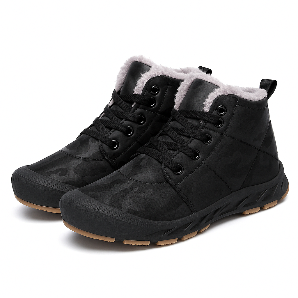 Kinder Warme Gevoerde Schoenen met Brede Teenbox voor Herfst & Winter - WinterWalk