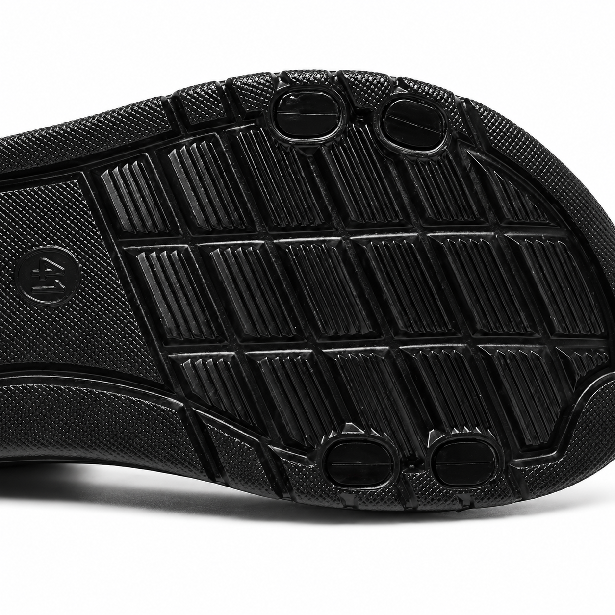 Heren Slippers Bandjes Instap Glad Antislip Zool Buiten Zomer