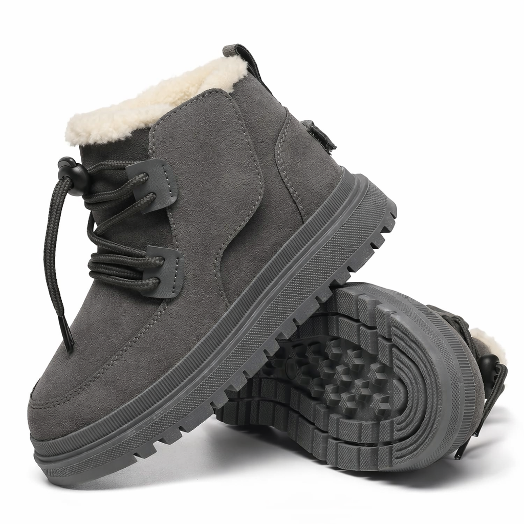 Meisjes Winterlaarsjes Suède Pluche Voering Antislip Flexibel Lichtgewicht