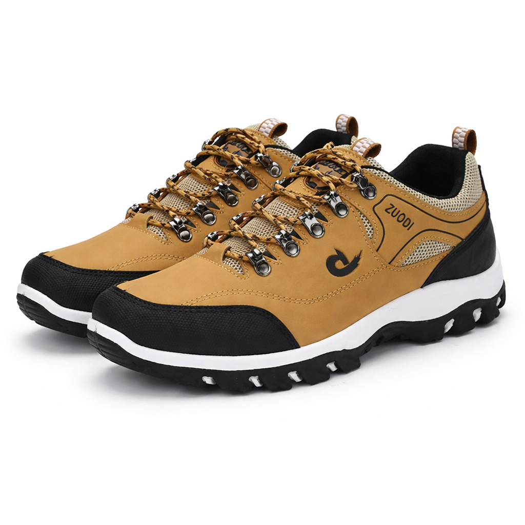 Heren Comfortabele Lichtgewicht Wandelschoenen met Flexibele Zool en Ademend Ontwerp
