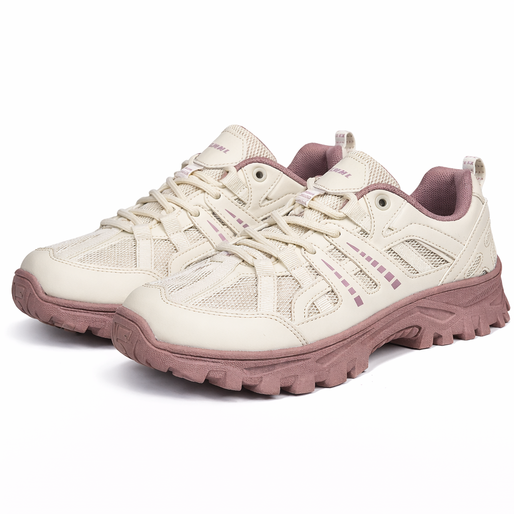 Dames en Heren Lage Outdoor Wandelschoenen – Comfort, Grip en Lichte Demping