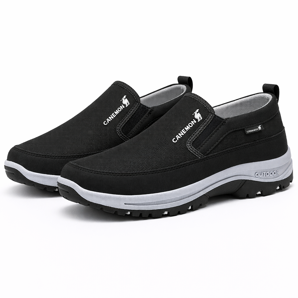 Heren Lichtgewicht Instap Wandelschoenen met Flexibele Zool en Ademend Ontwerp