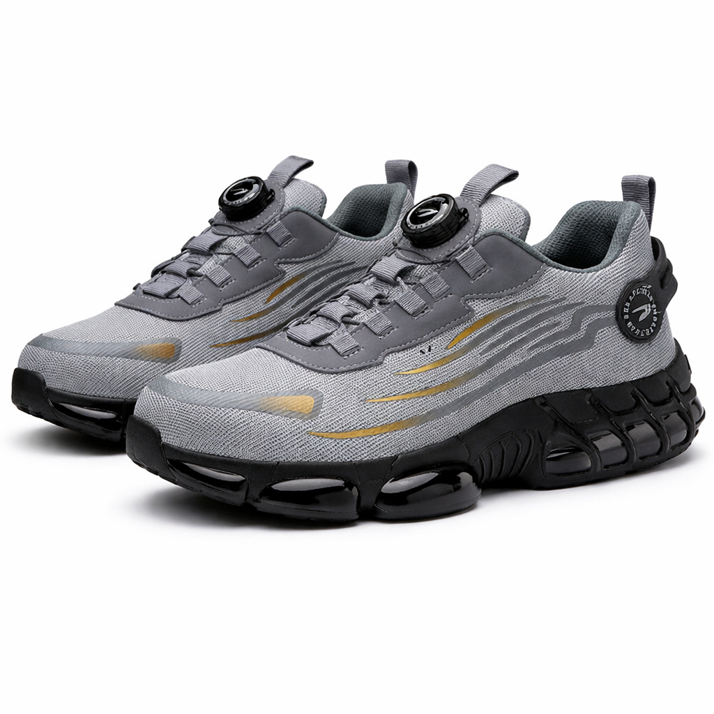 Dames Heren Lage Werkschoenen Lichtgewicht Antislip Zool Sportief