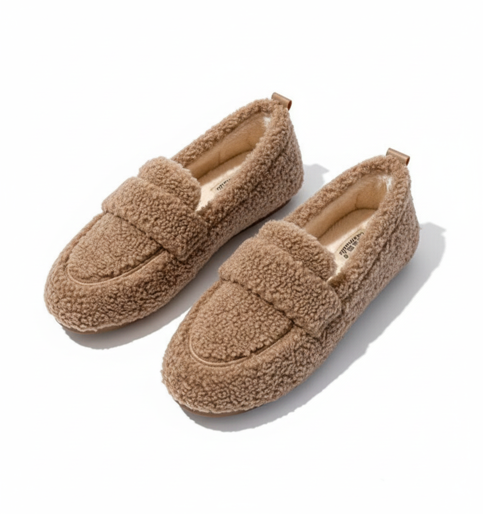 Dames Zachte Pantoffels met Schoenontwerp