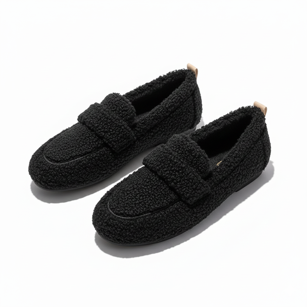 Dames Zachte Pantoffels met Schoenontwerp