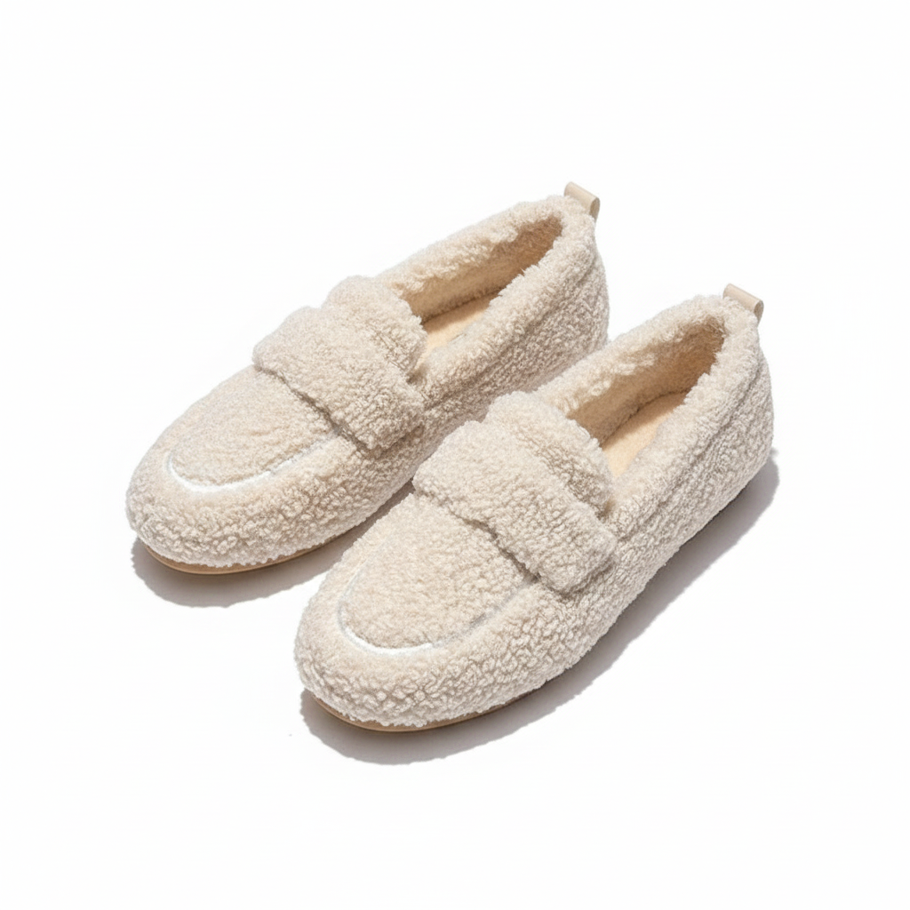 Dames Zachte Pantoffels met Schoenontwerp