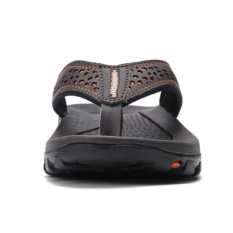 Heren Teenslippers Voetbed Ergonomisch Stevige Rubberen Zool Buiten Zomer
