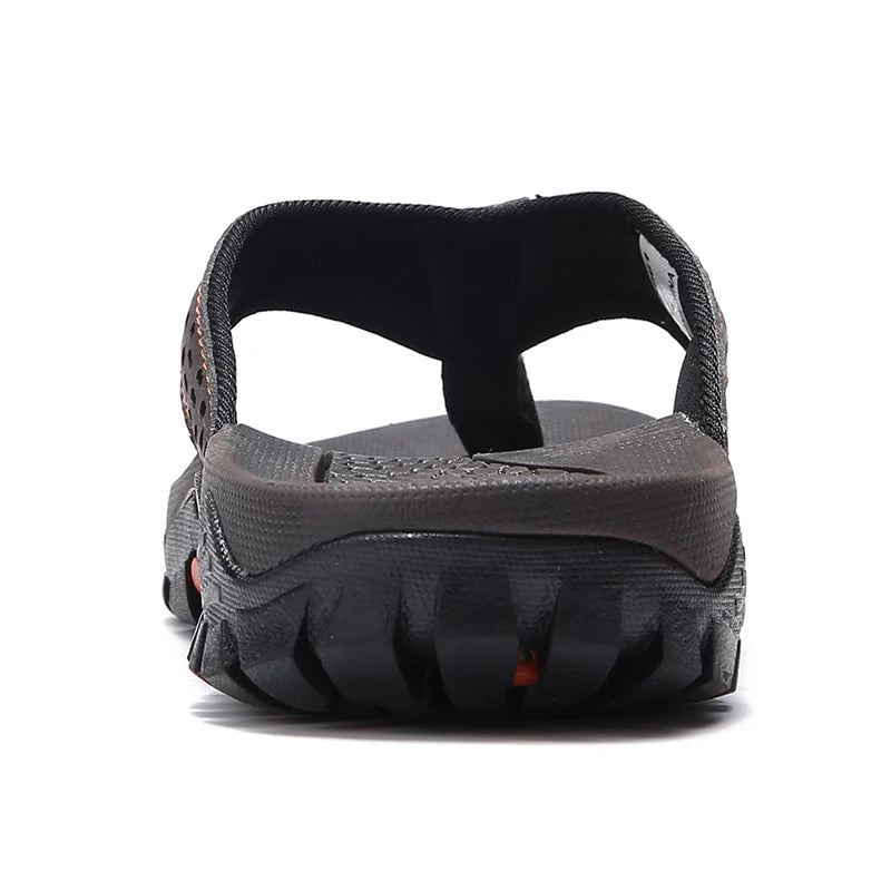 Heren Teenslippers Voetbed Ergonomisch Stevige Rubberen Zool Buiten Zomer