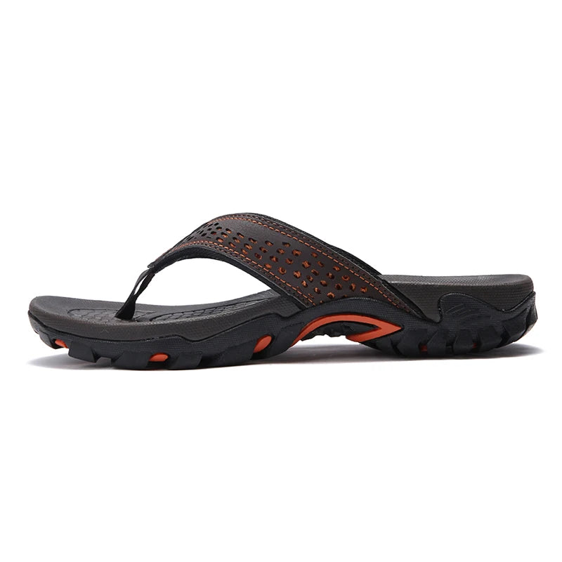 Heren Teenslippers Voetbed Ergonomisch Stevige Rubberen Zool Buiten Zomer