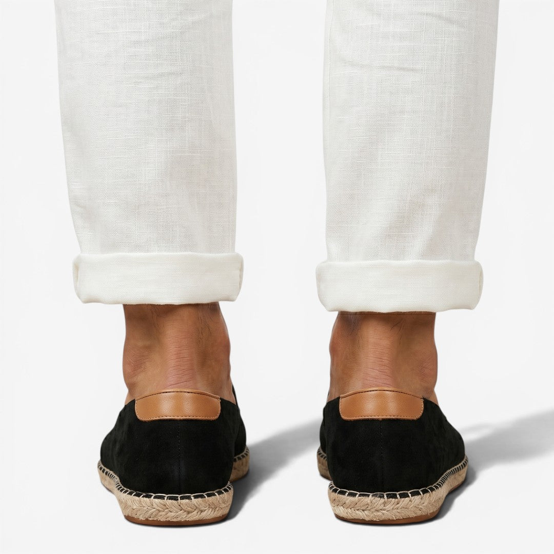 Heren Slip-On Espadrilles Loafers Ademend Lichtgewicht Strand Zomer