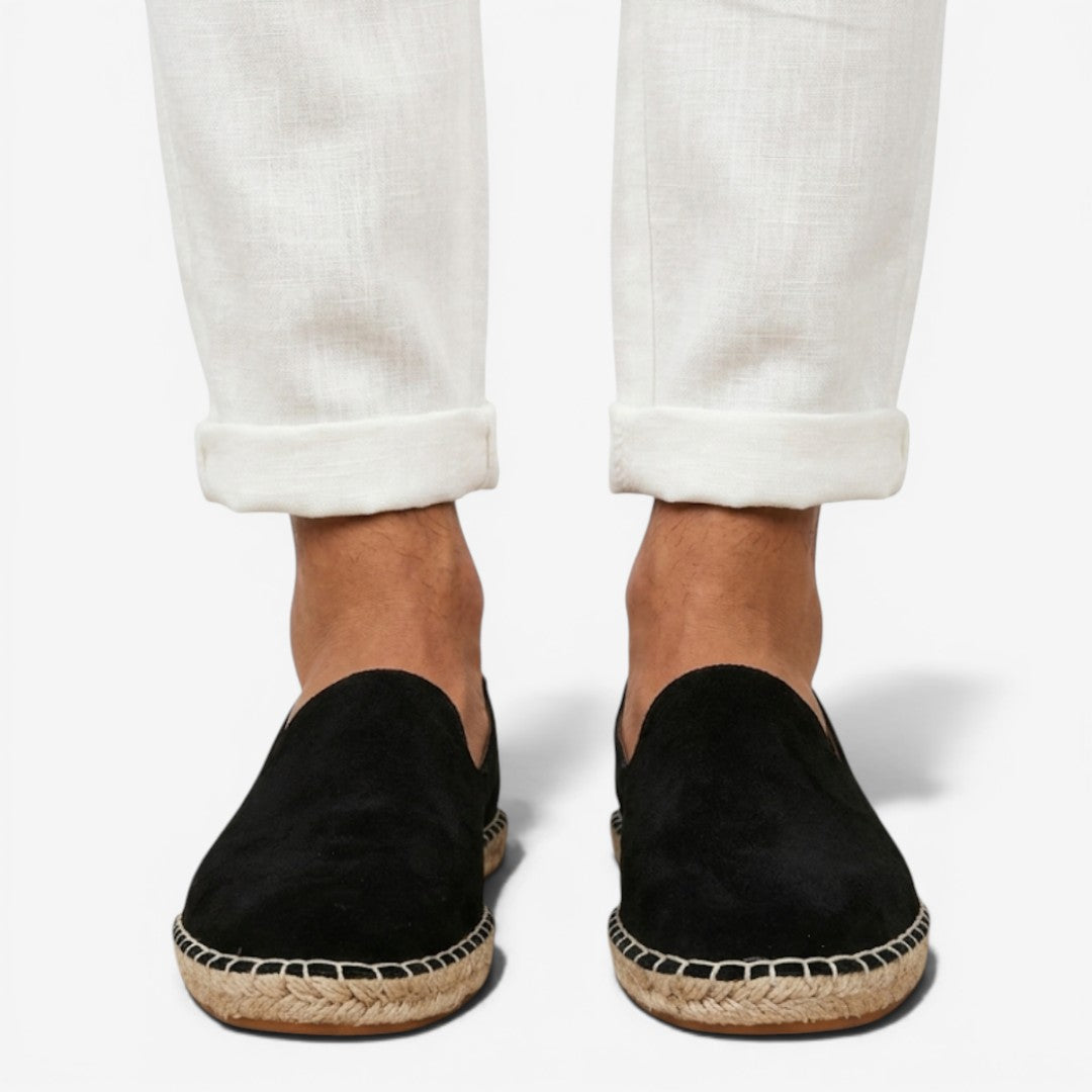 Heren Slip-On Espadrilles Loafers Ademend Lichtgewicht Strand Zomer