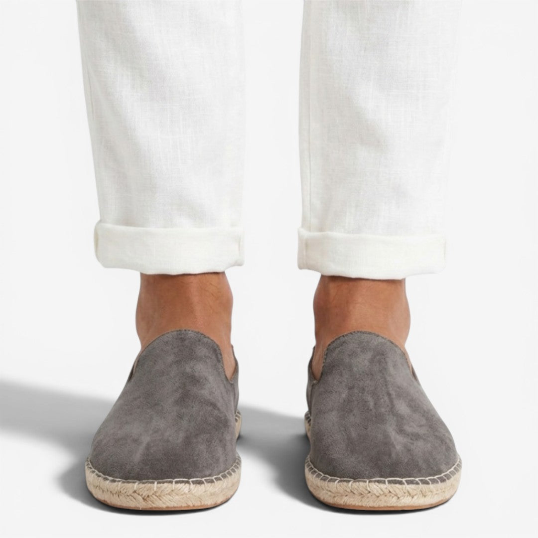 Heren Slip-On Espadrilles Loafers Ademend Lichtgewicht Strand Zomer