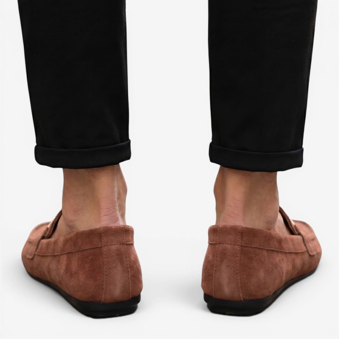 Heren Loafers Slip-On Ademend Lichtgewicht Flexibele Zool Zomer Wandelen