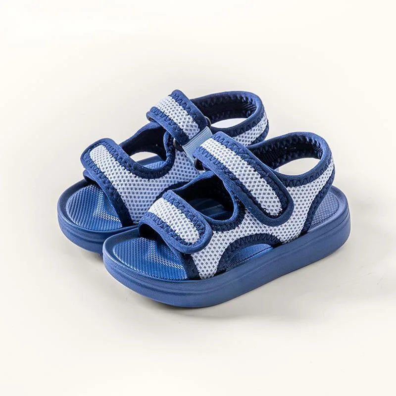 Kinderen Mesh Sandalen Klittenband Ademend Antislip Zomer Strand Buiten