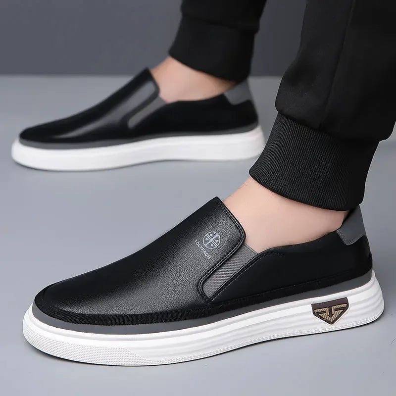 Heren Slip-On Sneaker Elastisch Ademend Lichtgewicht Casual Lente Zomer