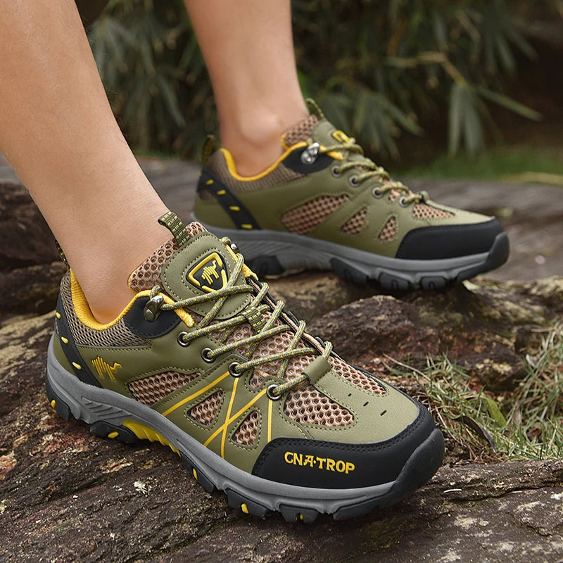 Unisex Wandelschoenen Waterdicht Ademend Antislip Versterkte Neus Lichtgewicht