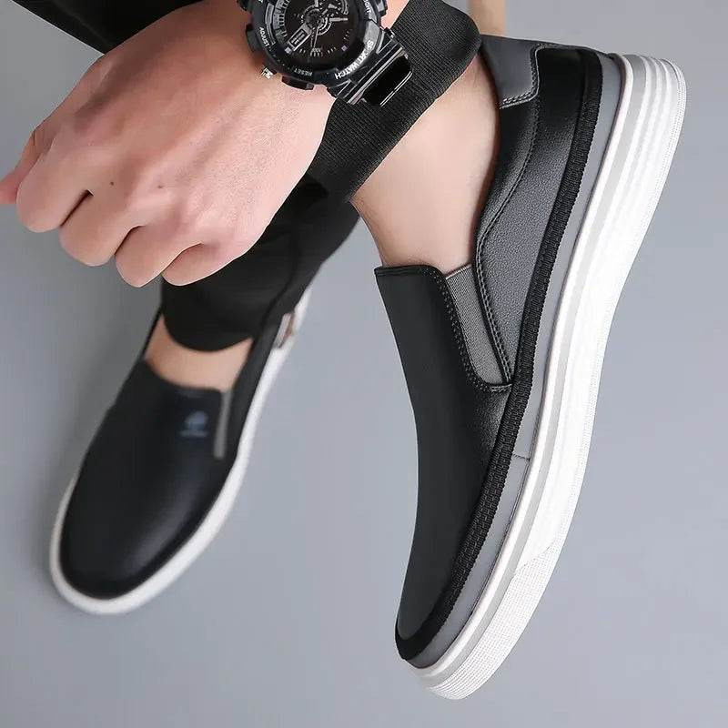 Heren Slip-On Sneaker Elastisch Ademend Lichtgewicht Casual Lente Zomer