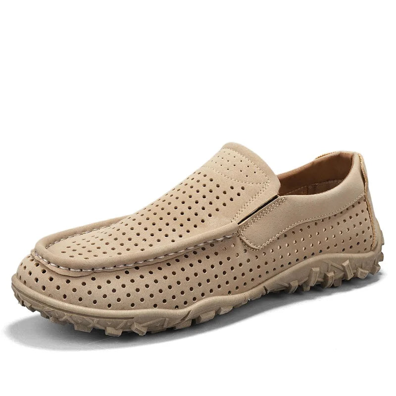 Heren Loafers Instappers Ademend Flexibel Strak Silhouet Lente Zomer