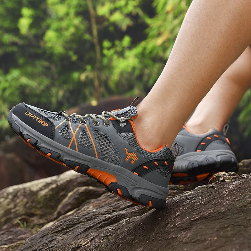 Unisex Wandelschoenen Waterdicht Ademend Antislip Versterkte Neus Lichtgewicht
