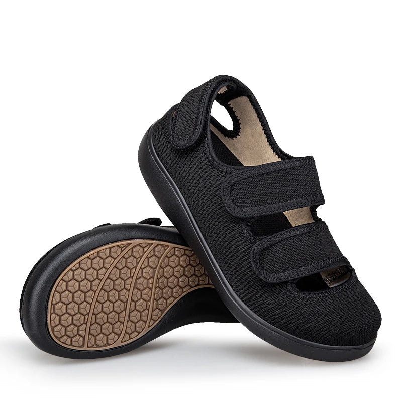 Extra Brede Voeten Sandalen Ademend Lichtgewicht Antislip Zomer