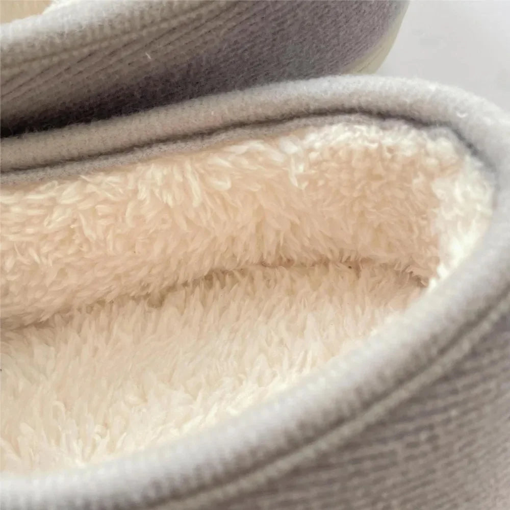 Dames en heren Pantoffels voor Brede en Gezwollen Voeten met Klittenband