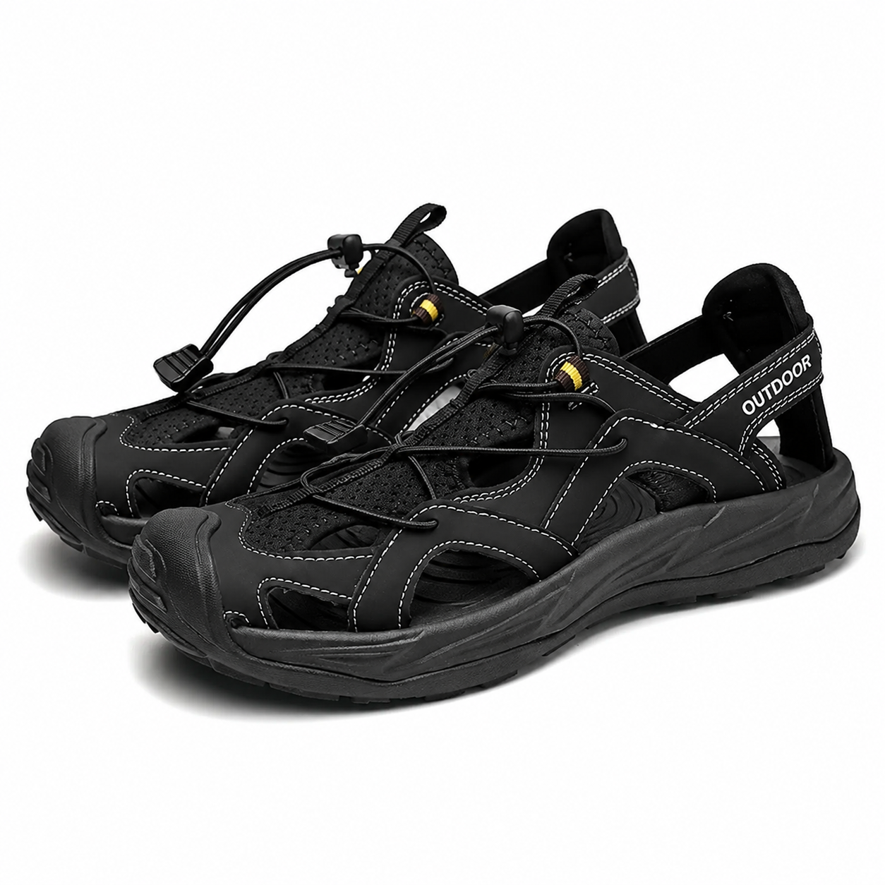 Heren Sandalen Outdoor Antislip Ademend Lichtgewicht Dempende Zool Zomer Strand
