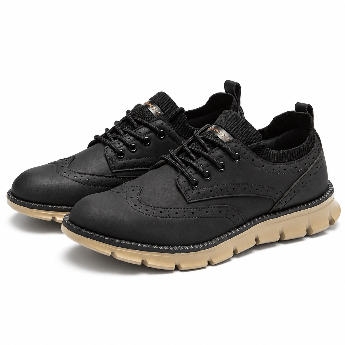 Heren Orthopedische Veterschoenen Dikke Zool Lichtgewicht Casual