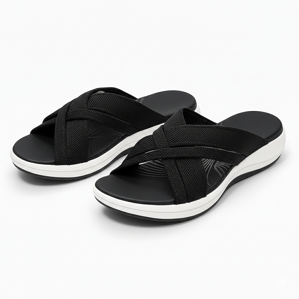 Dames Comfortabele Slippers met Zacht Voetbed – Ideaal voor Dagelijks Gebruik