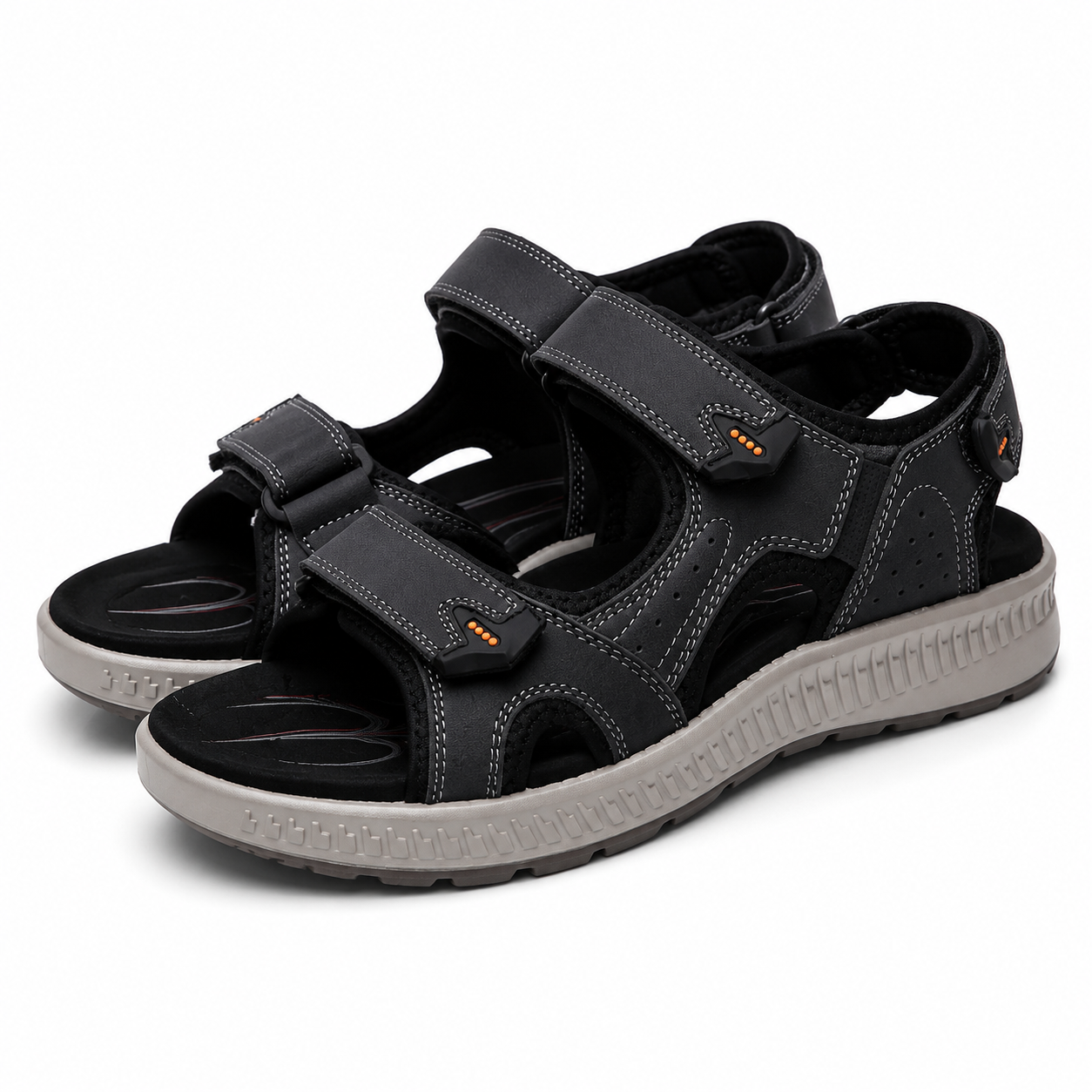 Heren Sandalen Sport Water Antislip Ademend Sneldrogend Klittenband Zomer