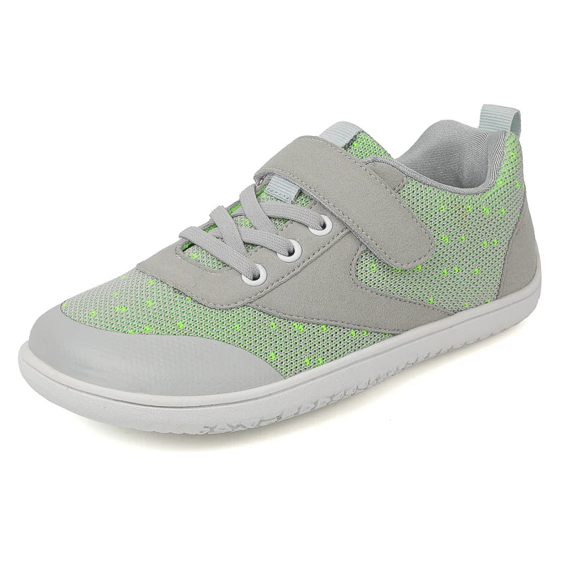 Kinder Barefoot Schoenen Brede Teenruimte Klittenband Flexibele Zool Lichtgewicht