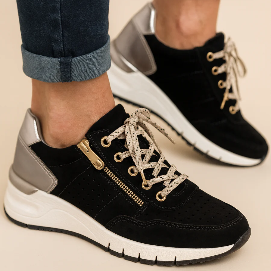 Dames Casual Sneakers – Comfortabele Pasvorm met Lichte Demping