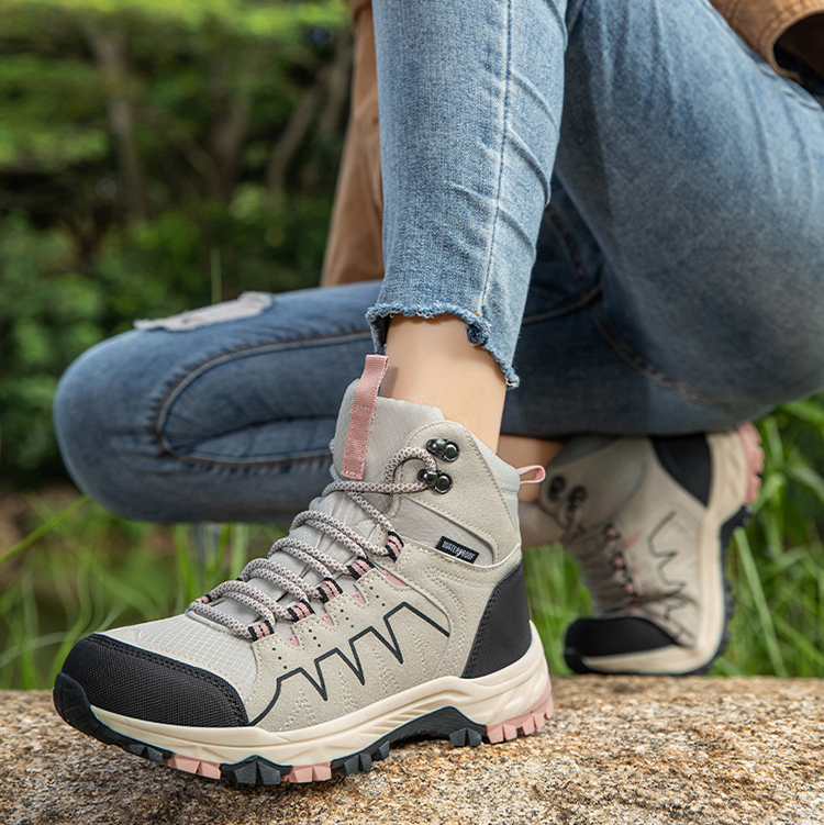 Dames Wandelschoenen Antislip Dempende Zool Ademend Lichtgewicht Outdoor Trekking