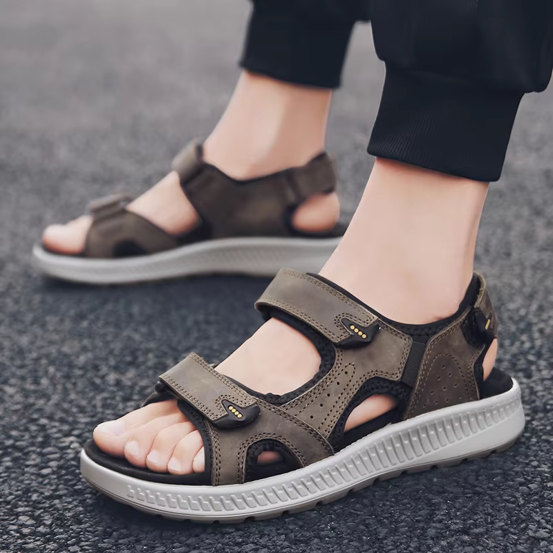 Heren Sandalen Sport Water Antislip Ademend Sneldrogend Klittenband Zomer