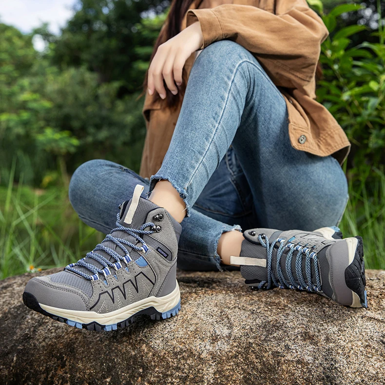 Dames Wandelschoenen Antislip Dempende Zool Ademend Lichtgewicht Outdoor Trekking