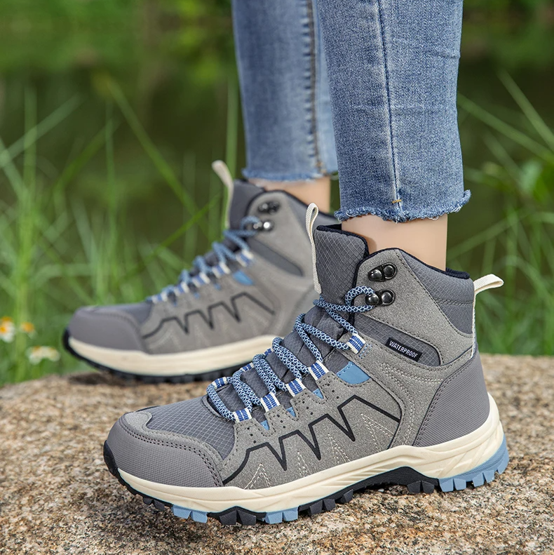 Dames Wandelschoenen Antislip Dempende Zool Ademend Lichtgewicht Outdoor Trekking
