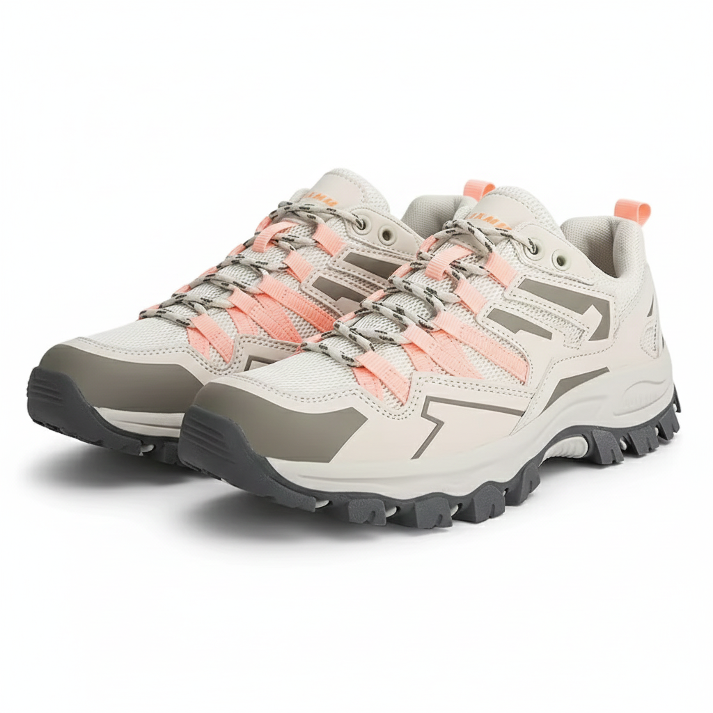 Dames Lage Outdoor Wandelschoenen – Comfort, Grip en Lichte Demping