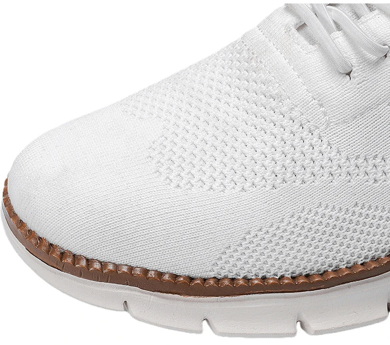 Heren Comfortabele Lichtgewicht Sneakers met Flexibele Zool en Ademend Ontwerp