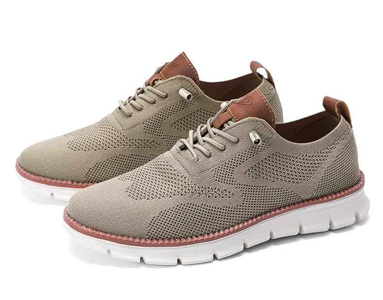Heren Comfortabele Lichtgewicht Sneakers met Flexibele Zool en Ademend Ontwerp